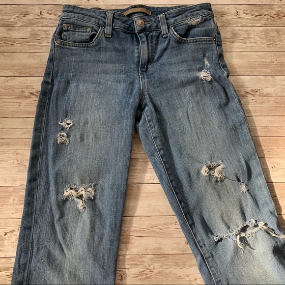 Joe’s Jeans Distressed Midrise Straight Ankle Jean - Picture 4 of 15